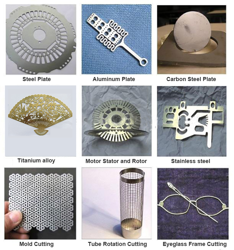 ເຄື່ອງຕັດ laser laser ລາຄາຕ່ໍາ 1000w ກັບການຄວບຄຸມໄຮ້ສາຍໄຮ້ສາຍ